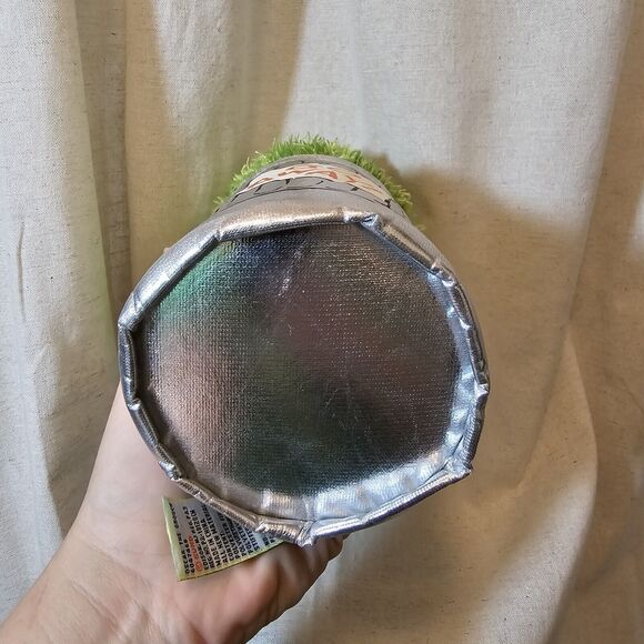 2015 Gund Sesame Street Oscar The Grouch Silver Garbage Can Go Away Plush Shaggy - Picture 7 of 11